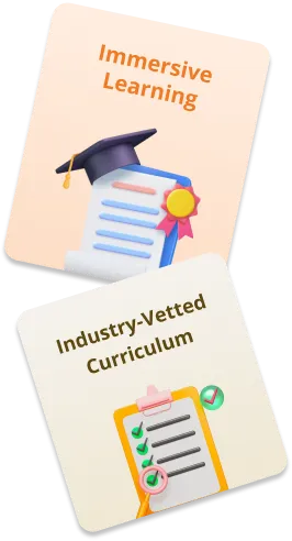Immersive learning and industry-vetted curriculum