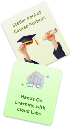Course authors and cloud labs learning