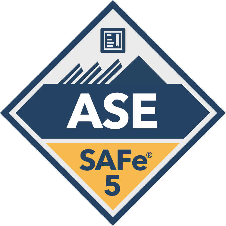 SAFe 5.0 Agile Software Engineering Accreditation Logo 2