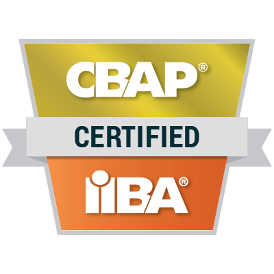 CBAP Certification Accreditation Logo 3