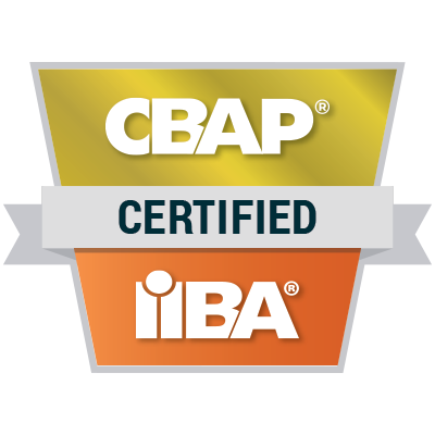 CBAP Certification Accreditation Logo 3