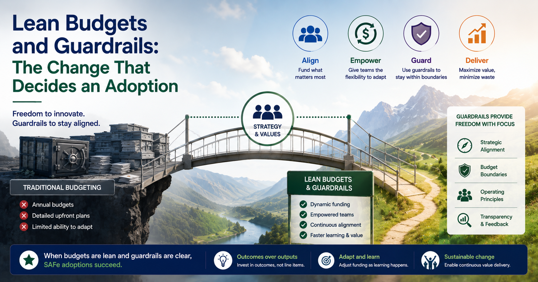 Lean Budgets and Guardrails: The Change That Decides an Adoption
