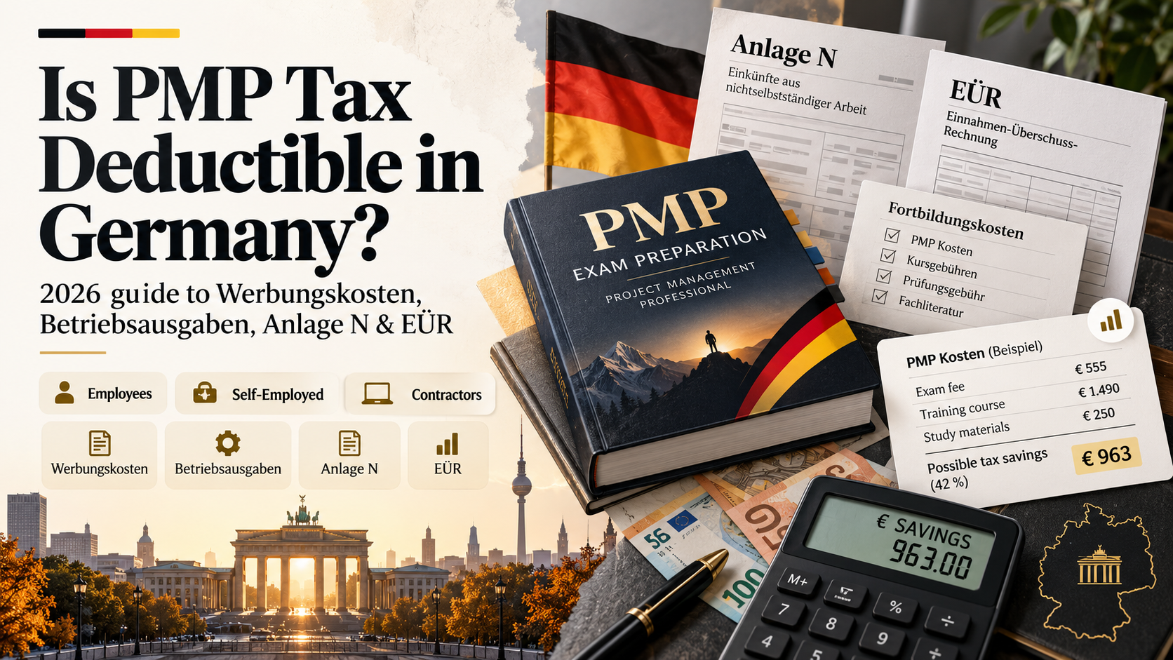 Is PMP Certification Tax Deductible in Germany?
