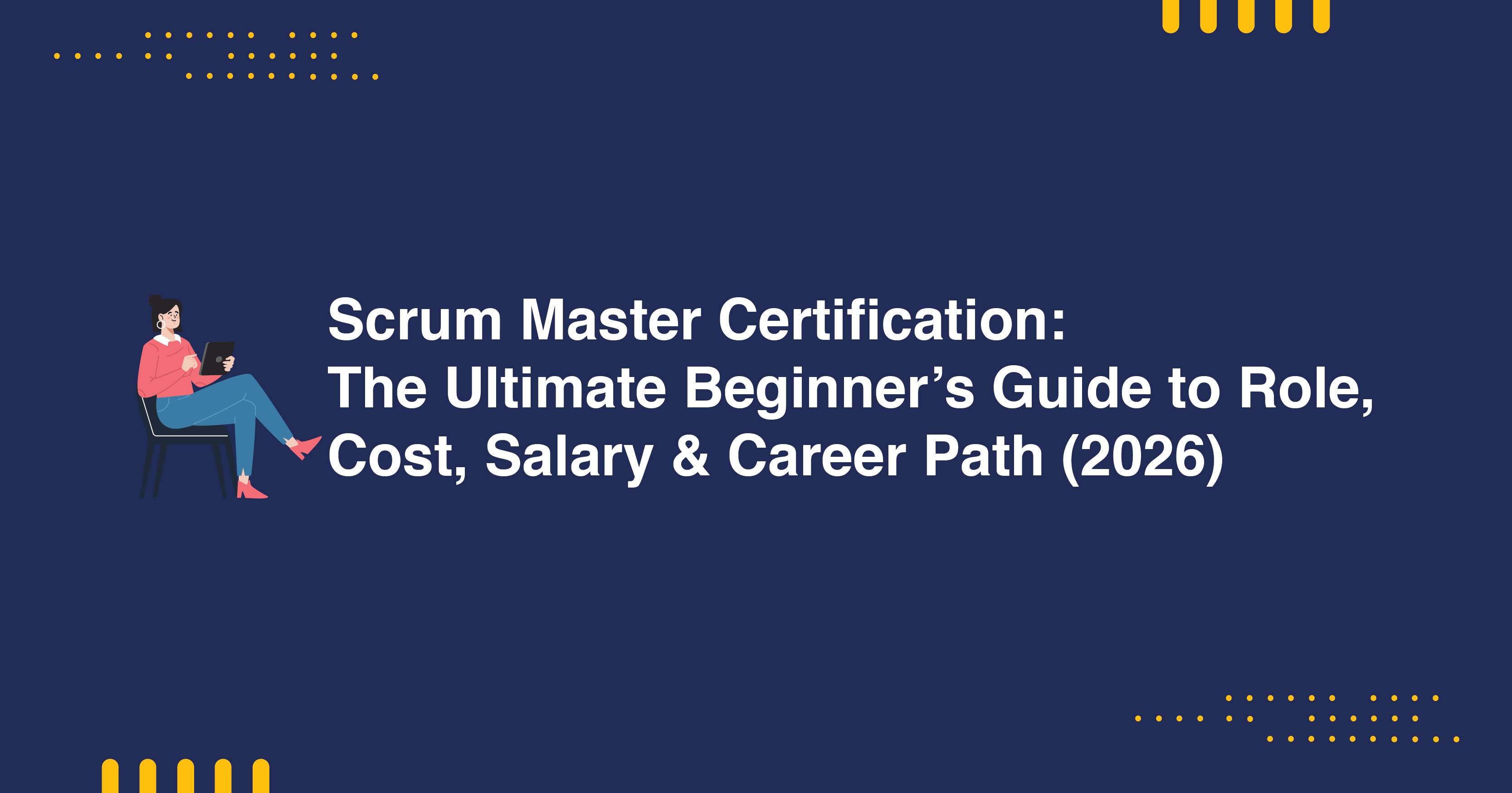 Scrum Master Certification Beginner’s Guide Banner image