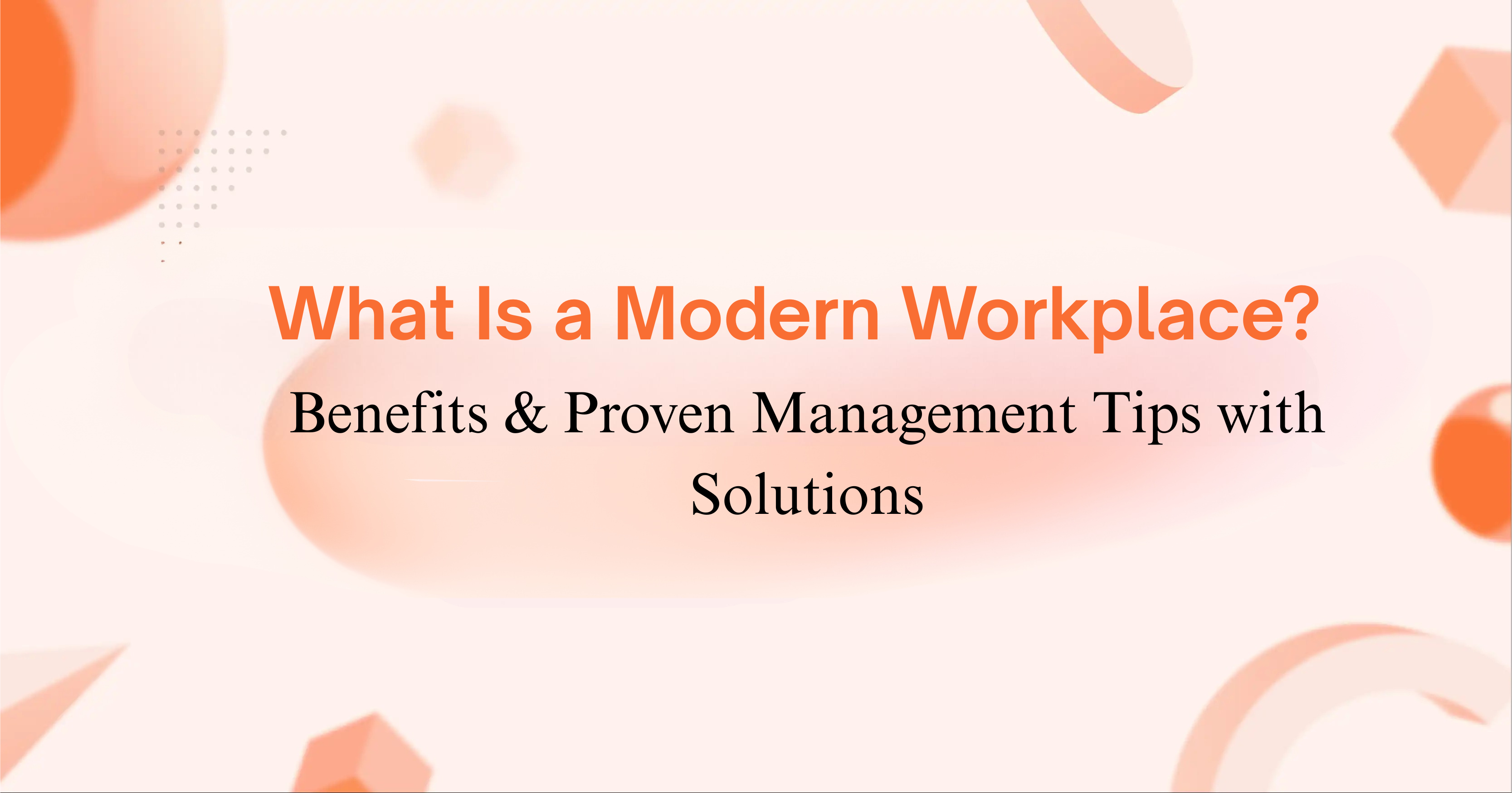 What is Modern Workplace