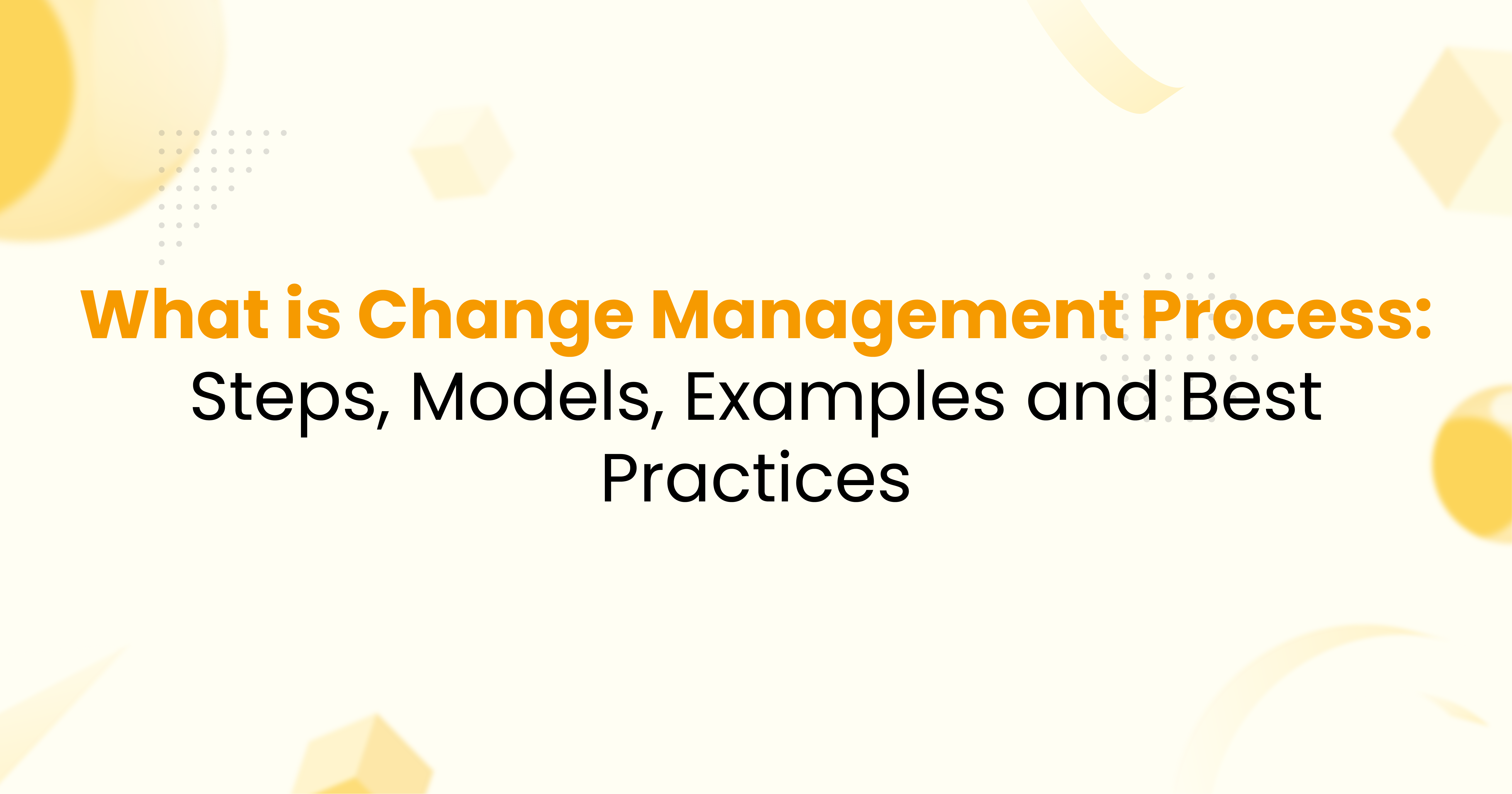 Change Management Process Image