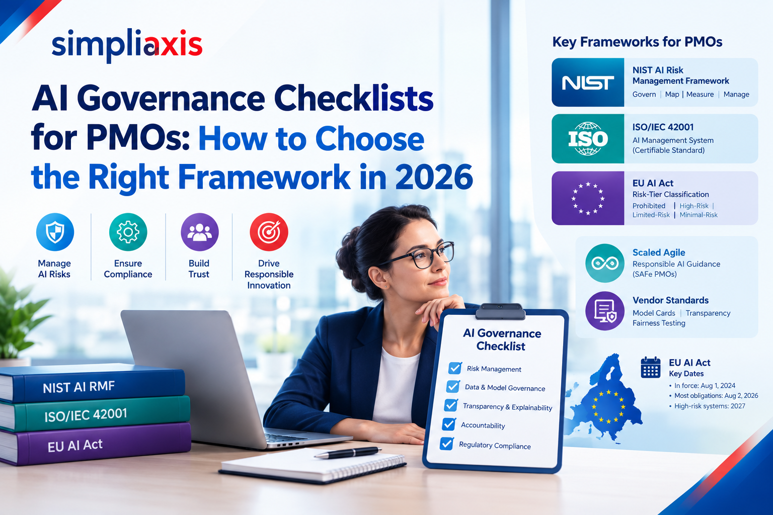 AI Governance Checklists for PMOs: How to Choose the Right Framework in 2026