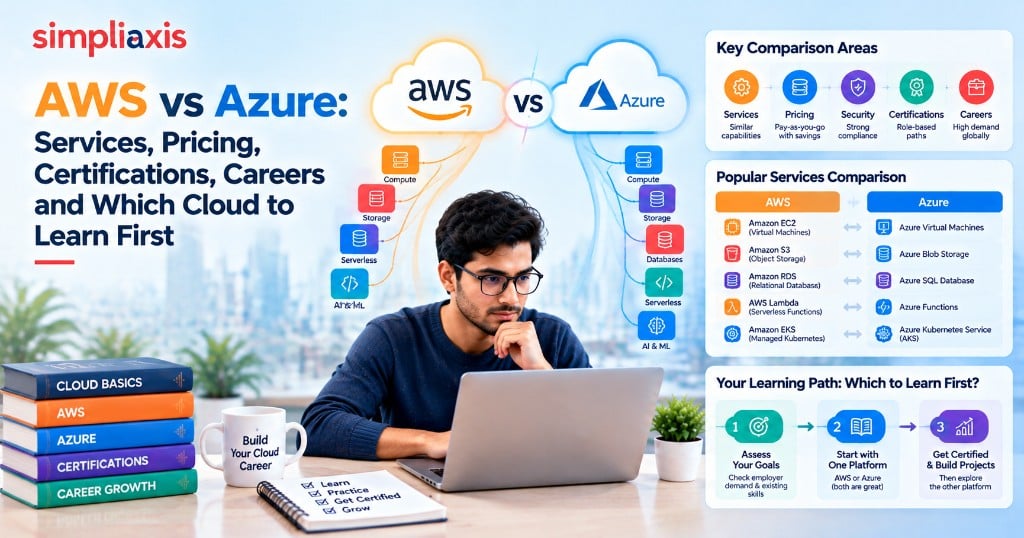 AWS vs Azure: Services, Pricing, Certifications, Careers and Which Cloud to Learn First
