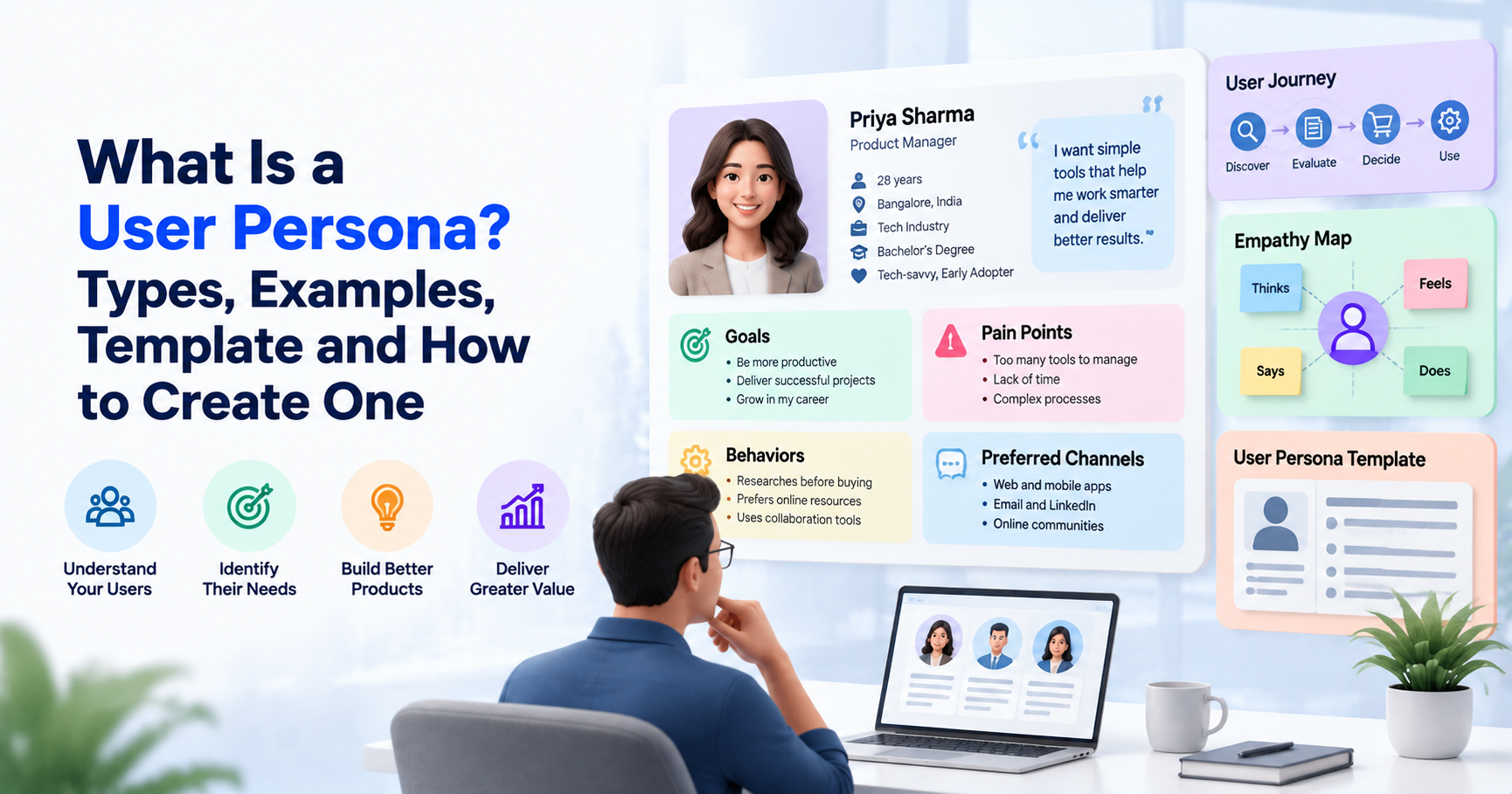 What Is a User Persona? Types, Examples, Template and How to Create One