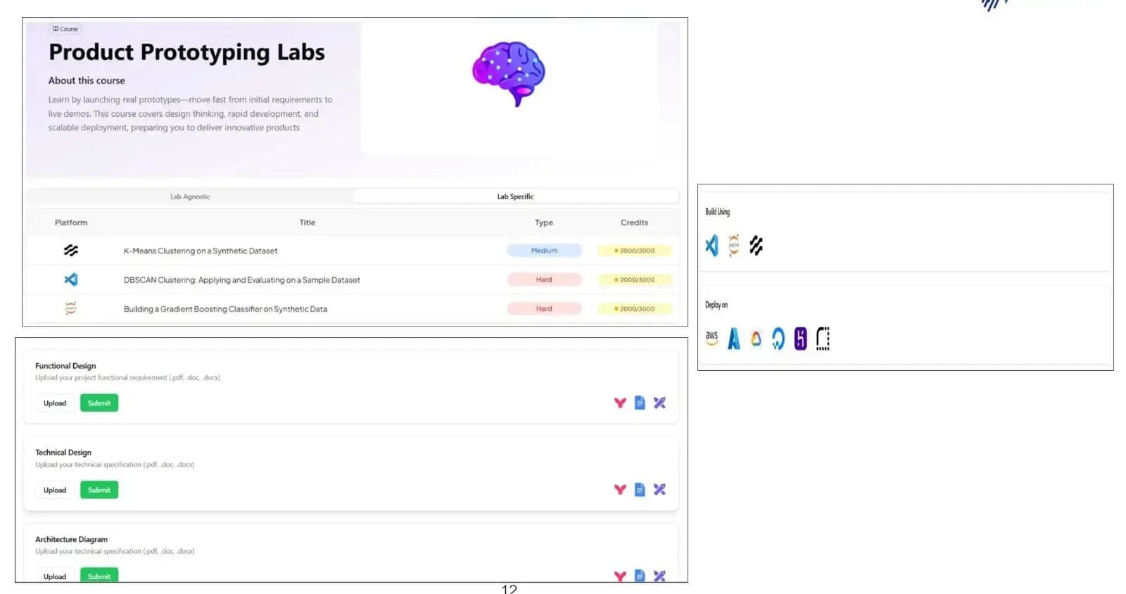 Builder Labs interface preview
