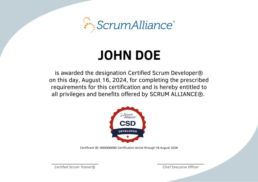 Certification Image