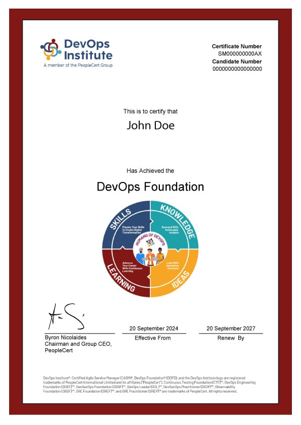 Certification Image