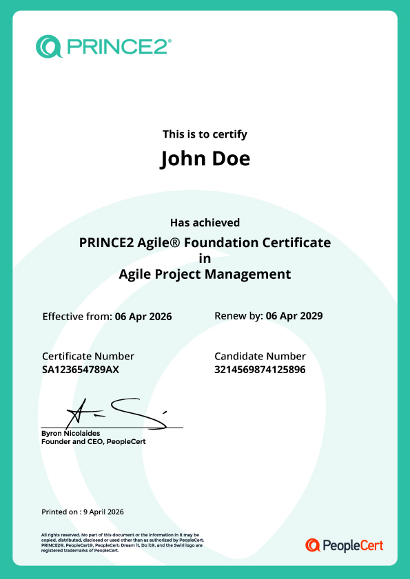 Certification Image