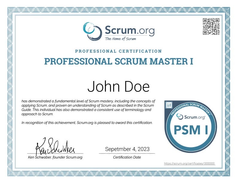 Certification Image