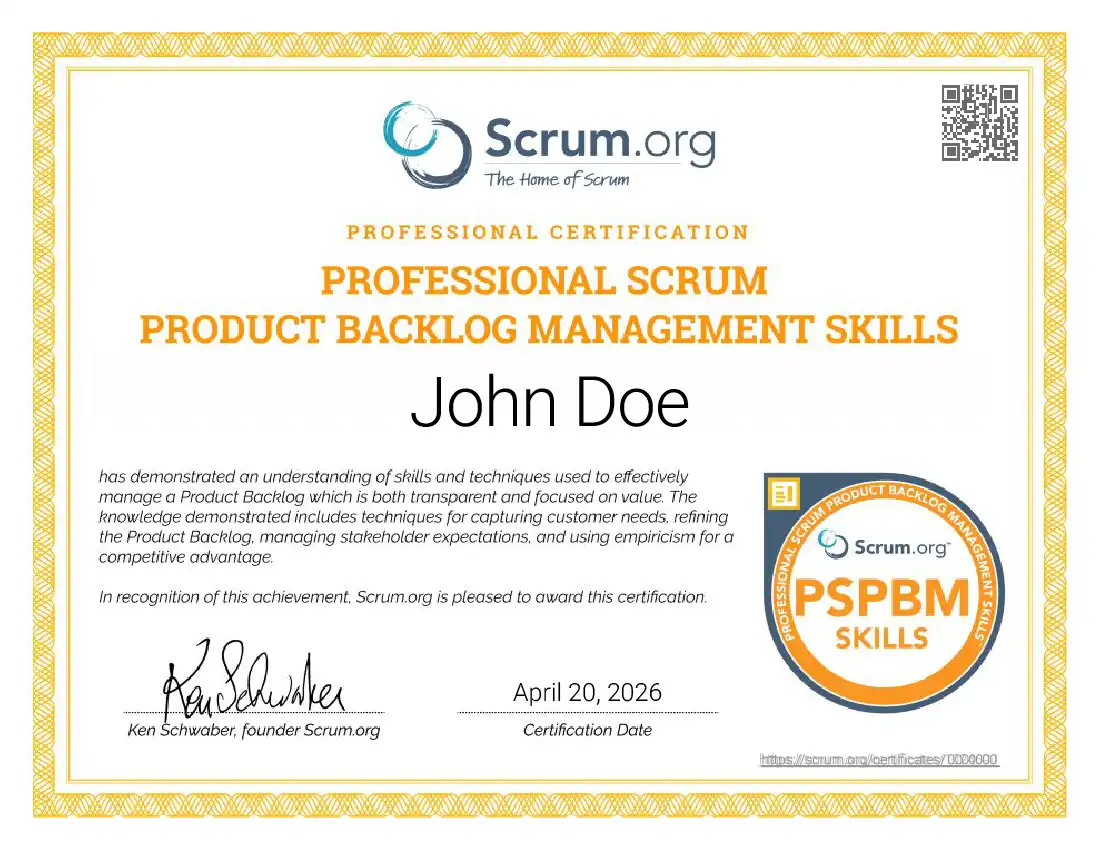 Certification Image