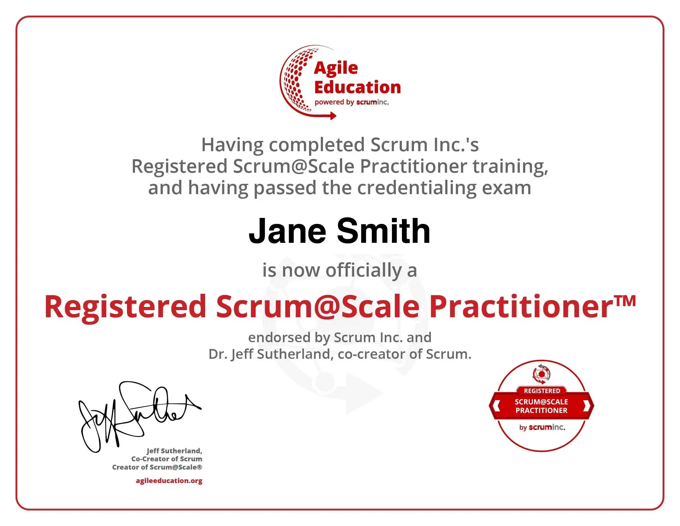 Certification Image