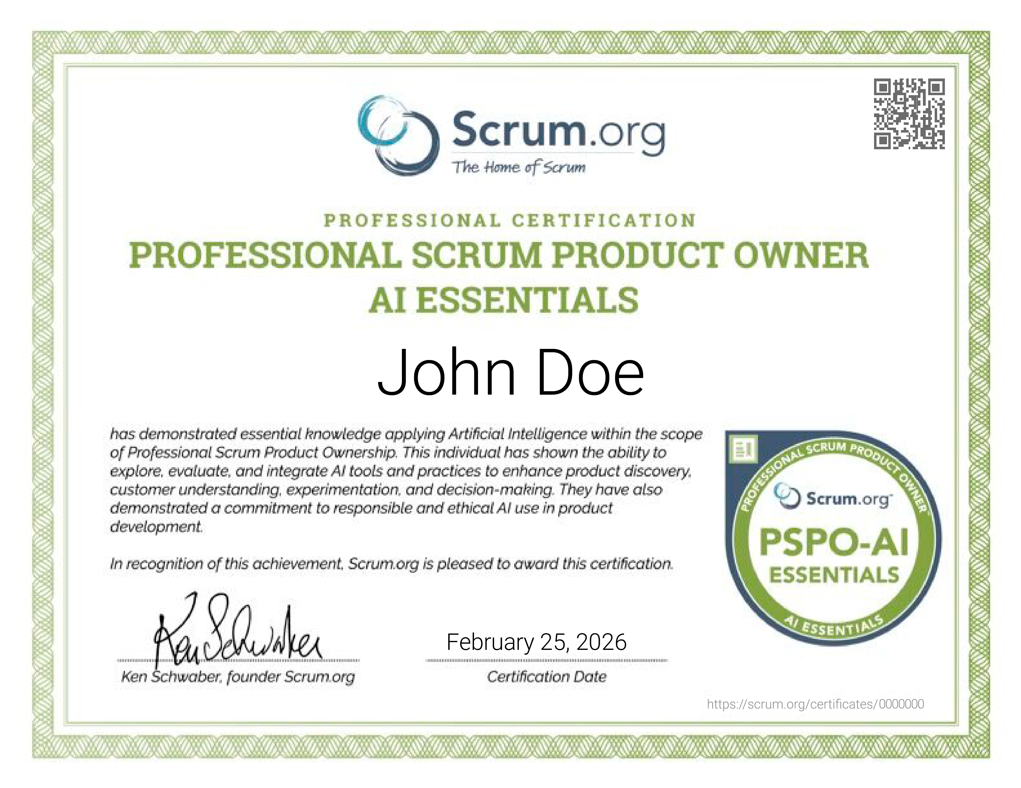 Certification Image