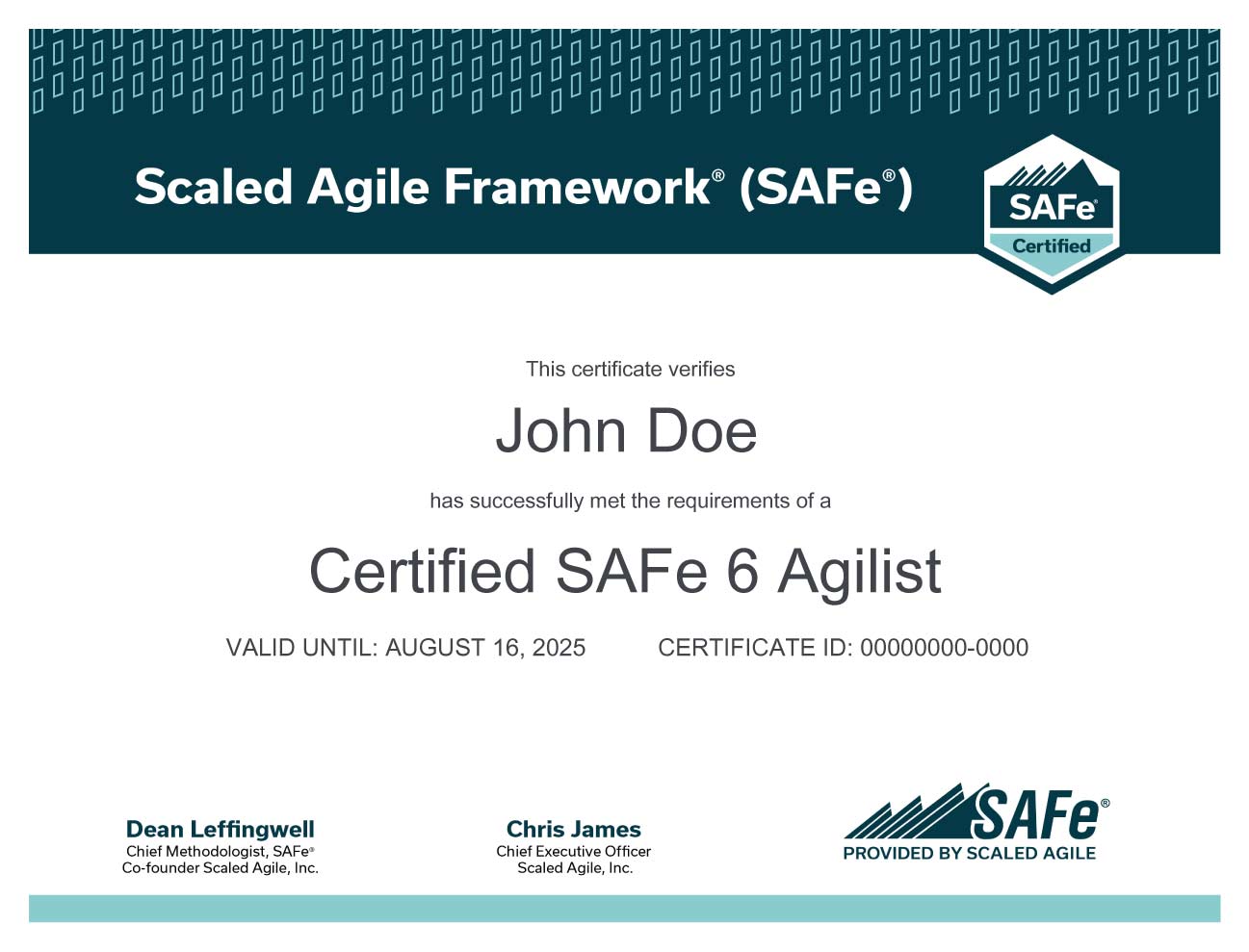 Certification Image