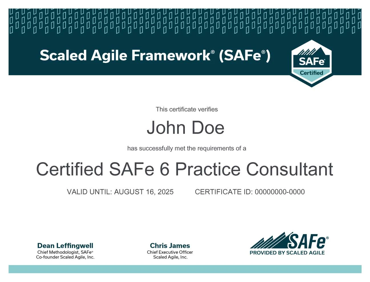 Certification Image