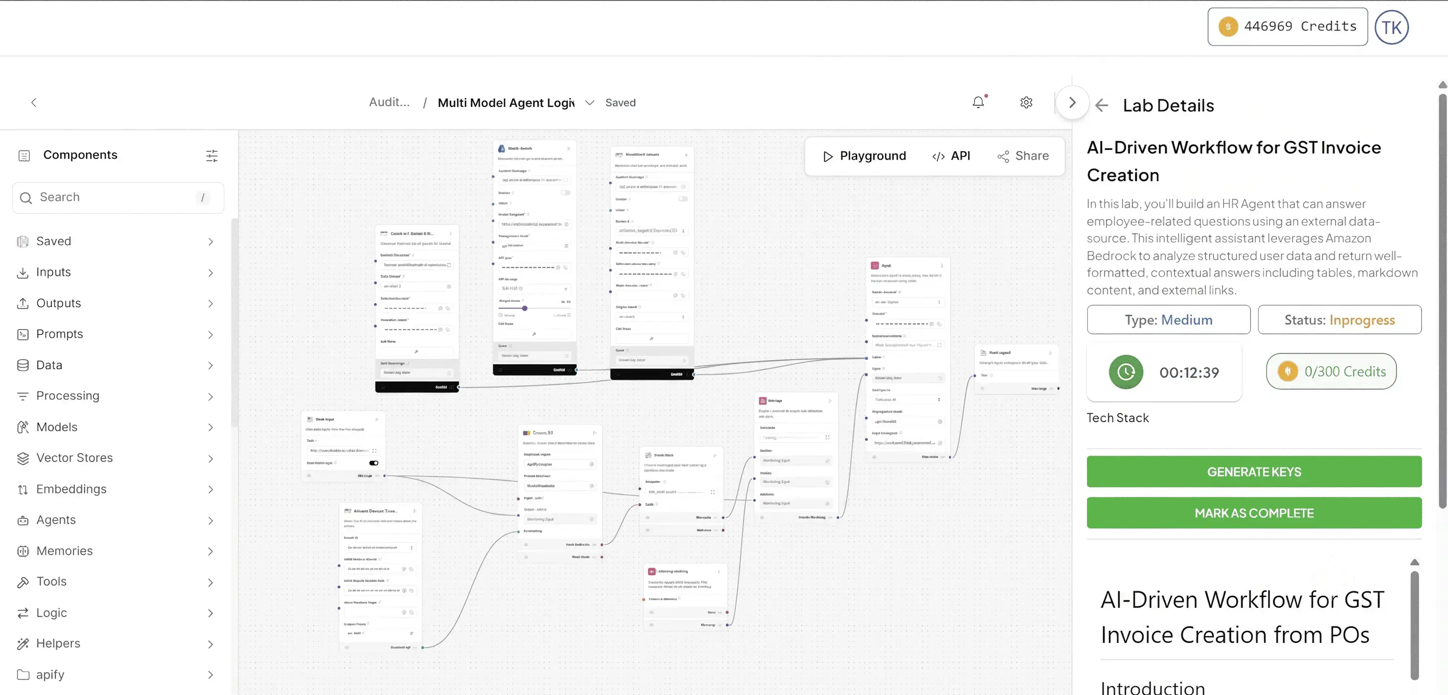 Learner Labs interface preview