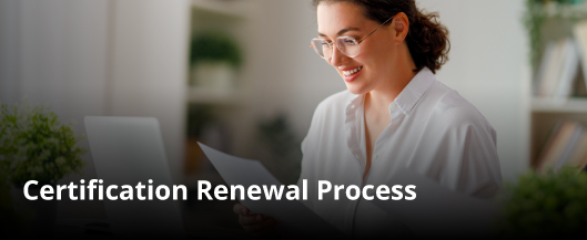 certification renewal process