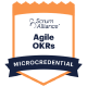 Agile Objectives and Key Results (Agile OKRs) Official Credential Mark