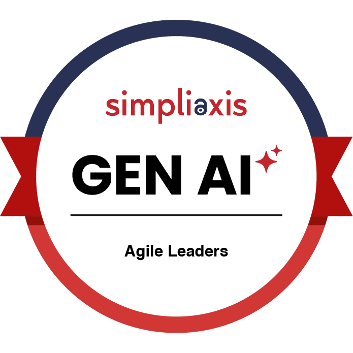 Generative AI for Agile Leaders Generative AI for Agile Leaders Official Credential Mark