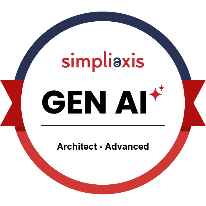 Generative AI Architect - Advanced Program Official Credential Mark