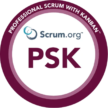 PSK Professional Scrum with Kanban™ (PSK) Official Credential Mark