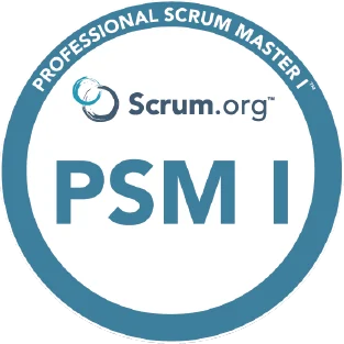 Professional Scrum Master (PSM) Official Credential Mark