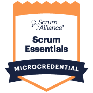 Scrum Essentials MicroCredential Scrum Essentials Micro-credential Official Credential Mark
