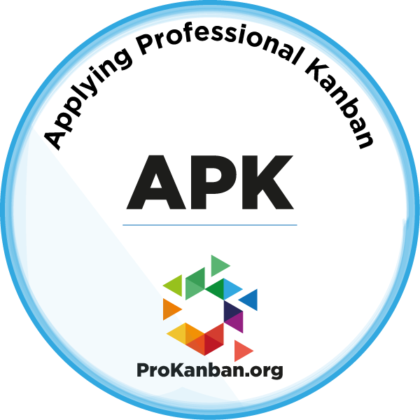 Applying Professional Kanban (APK) Official Credential Mark