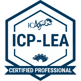 ICP-LEA ICAgile Certified Agile Leadership (ICP-LEA) Official Credential Mark