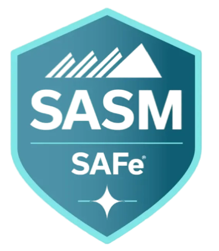 SASM SAFe® 6.0 Advanced Scrum Master (SASM) Official Credential Mark