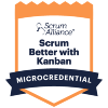 Scrum Better with Kanban (SBK) Micro-credential Official Credential Mark