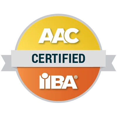 IIBA-ACC Agile Analysis Certification (IIBA®-AAC) Official Credential Mark