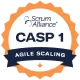CASP1 Certified Agile Scaling Practitioner (CASP1) Official Credential Mark