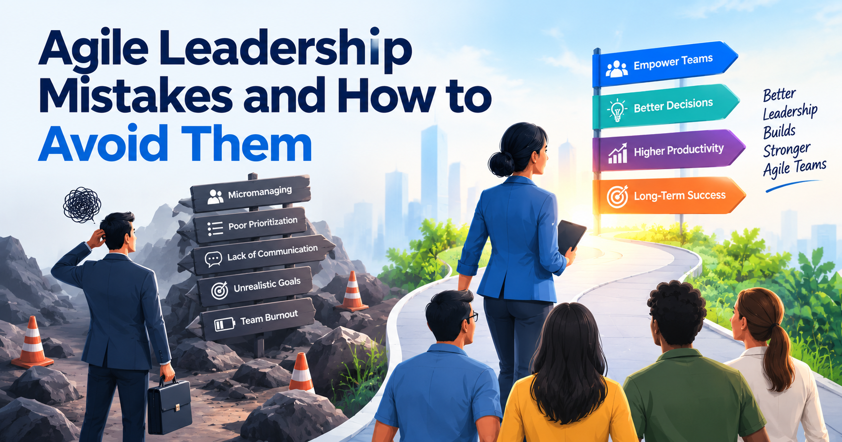 Agile Leadership Mistakes and How to Avoid Them