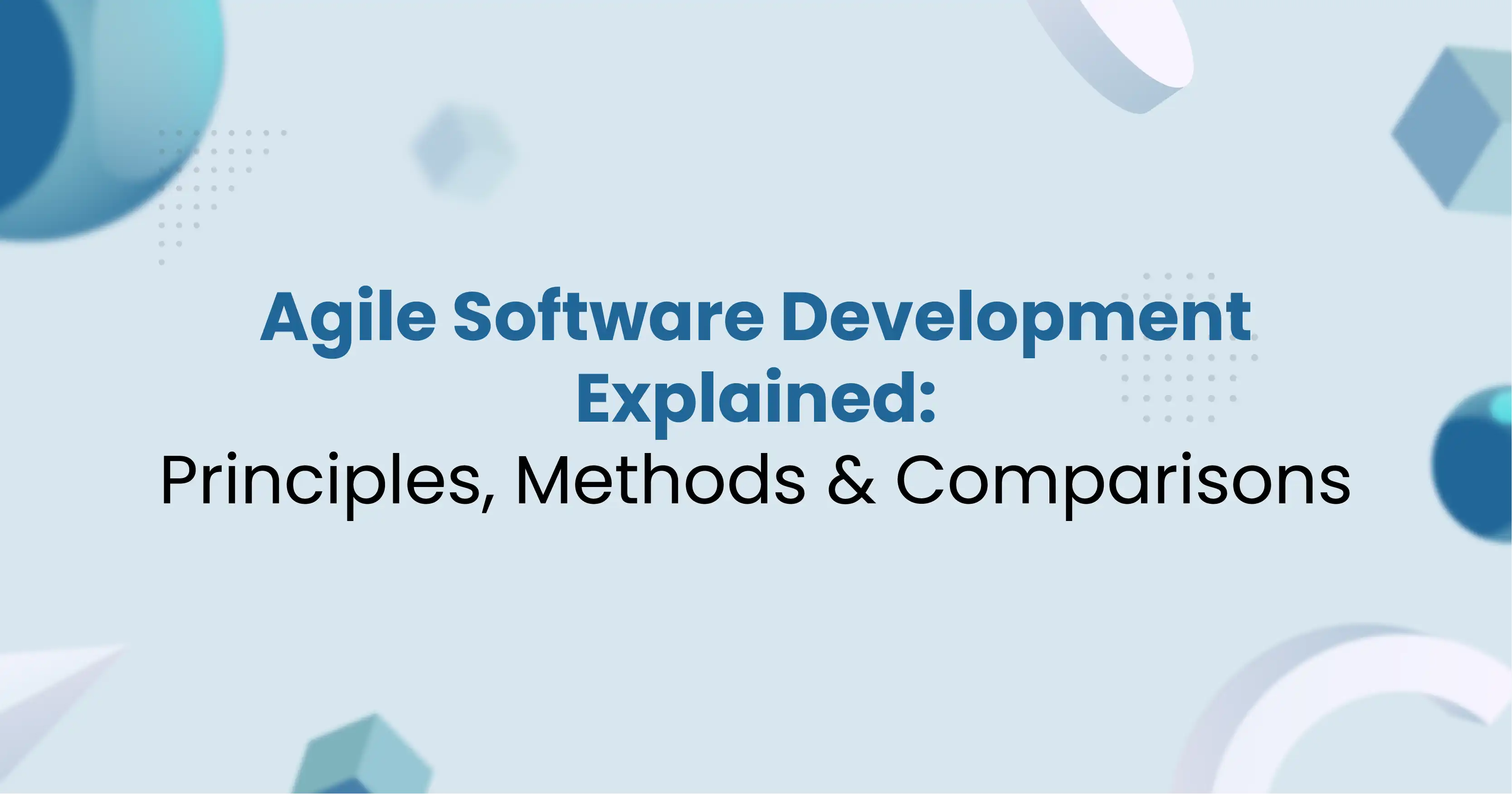 Agile Software Development