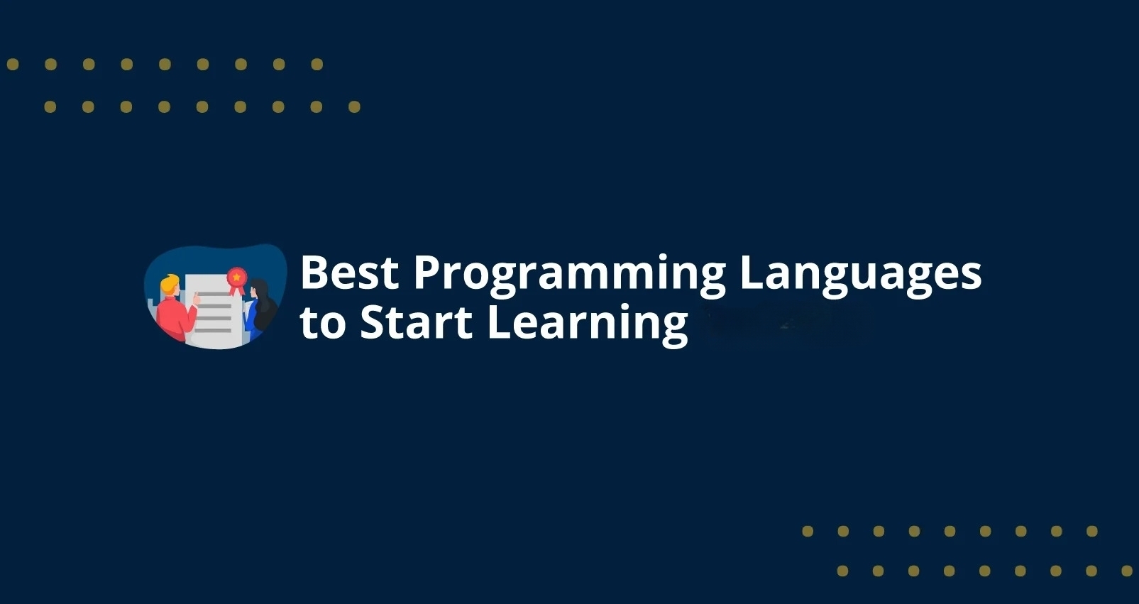 Best Programming Languages to Start Learning