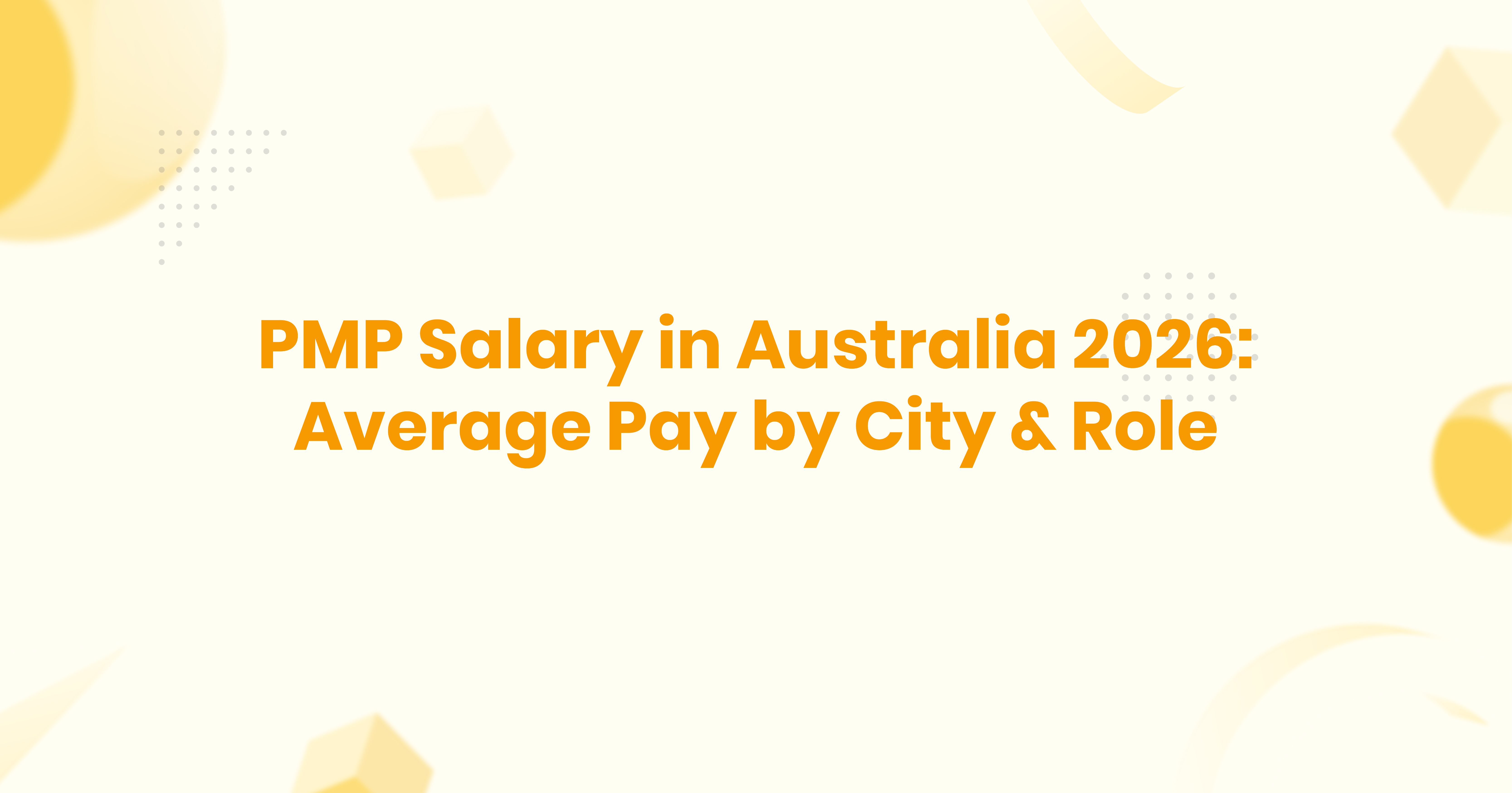 PMP salary in Australia