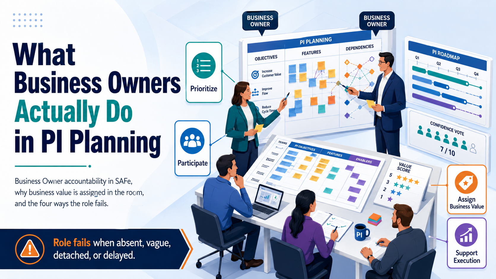 What Business Owners Actually Do in PI Planning