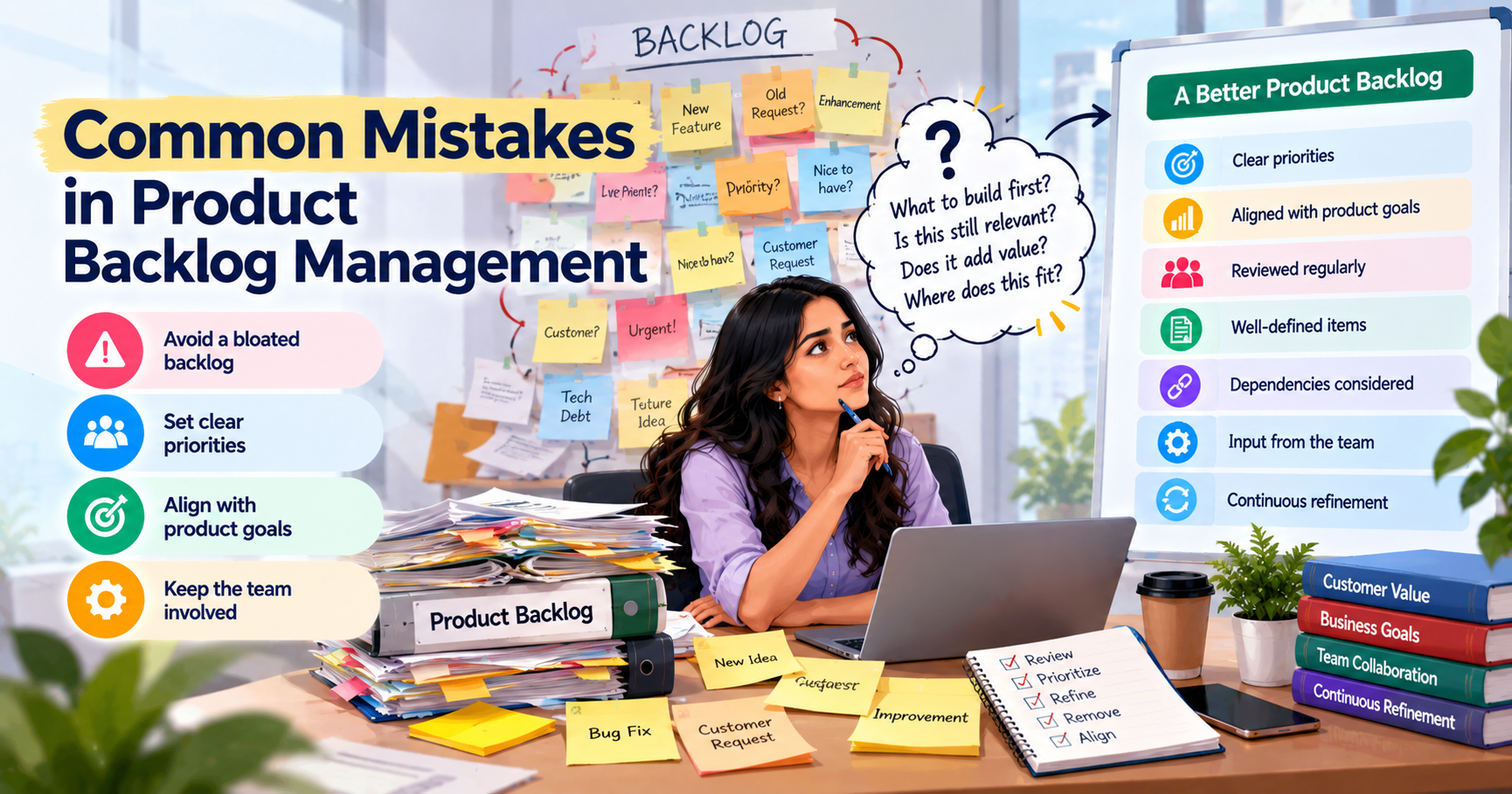 Common Mistakes in Product Backlog Management