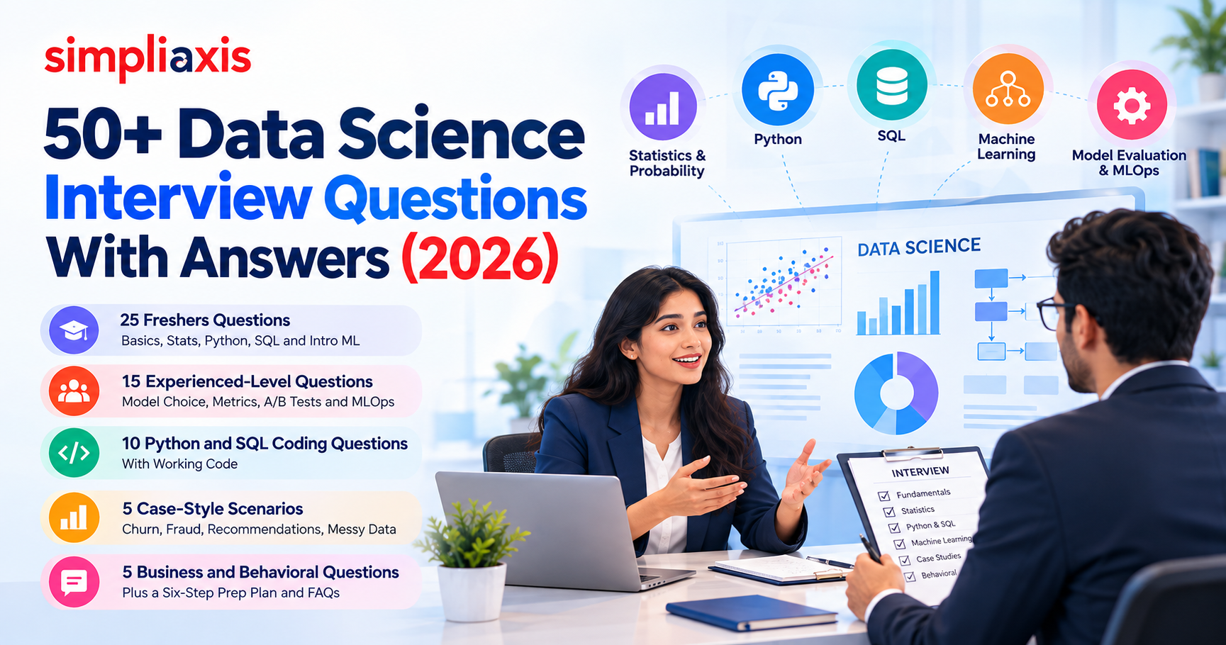 50+ Data Science Interview Questions With Answers
