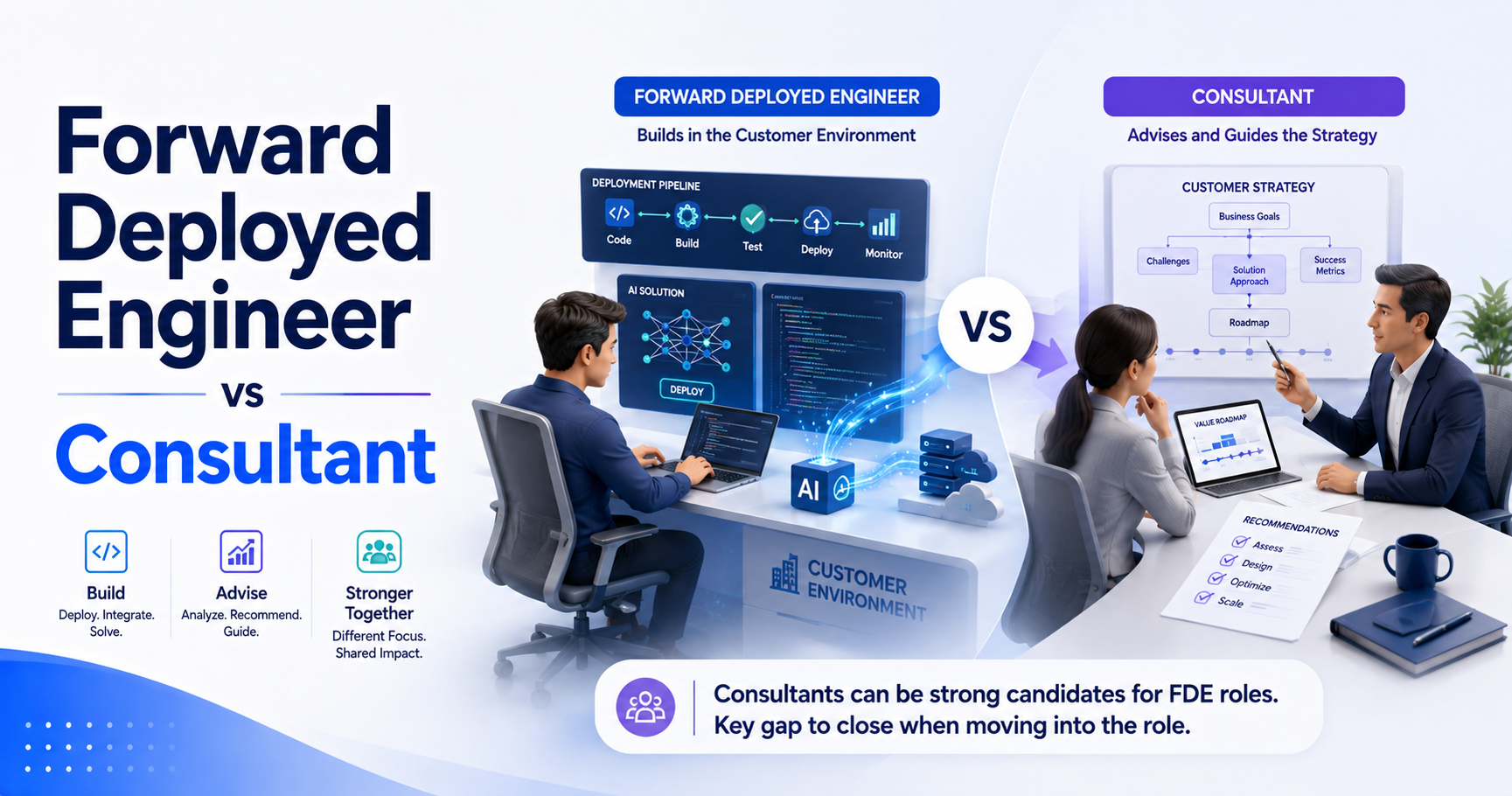 Forward Deployed Engineer vs Consultant
