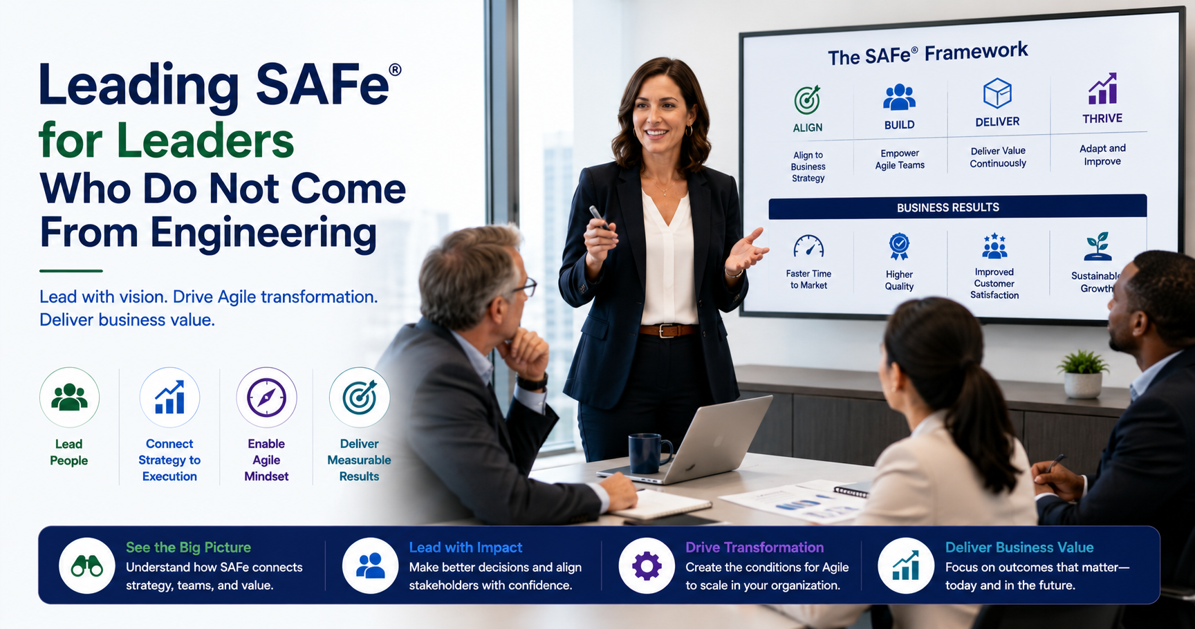 Leading SAFe for Empowering Business Leaders