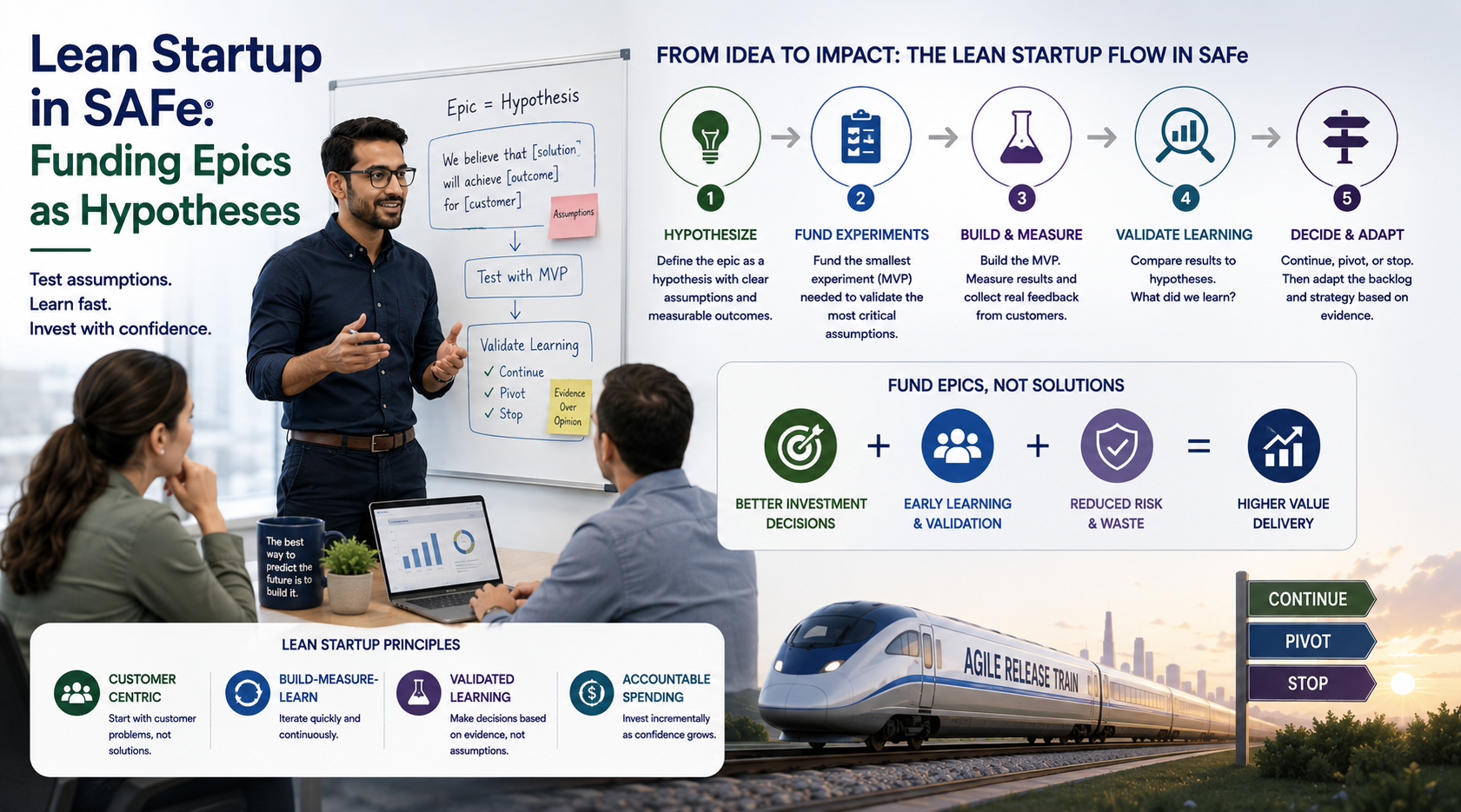 Lean Startup in SAFe Funding Epics