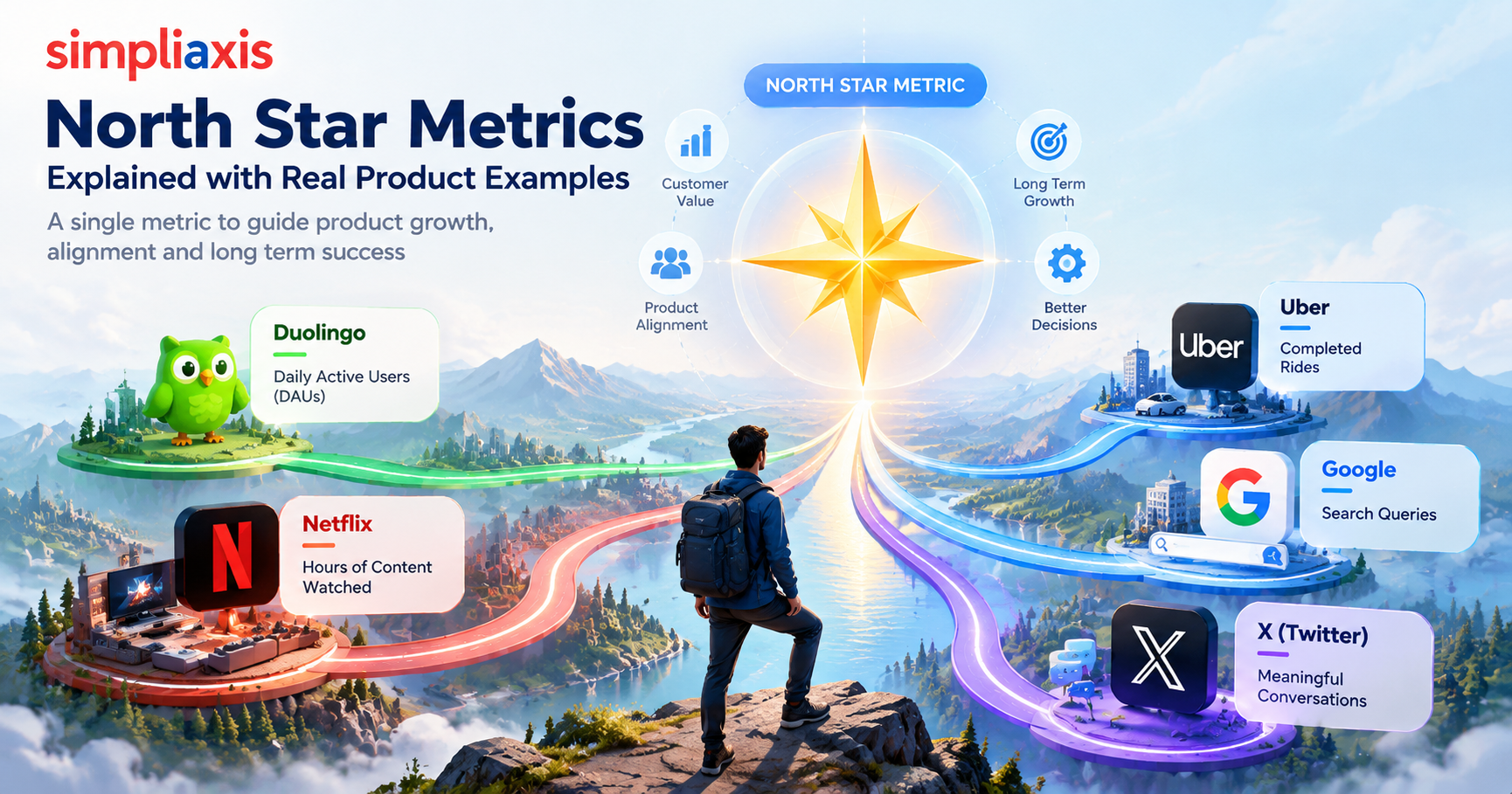 North Star Metrics Explained with Real Product Examples