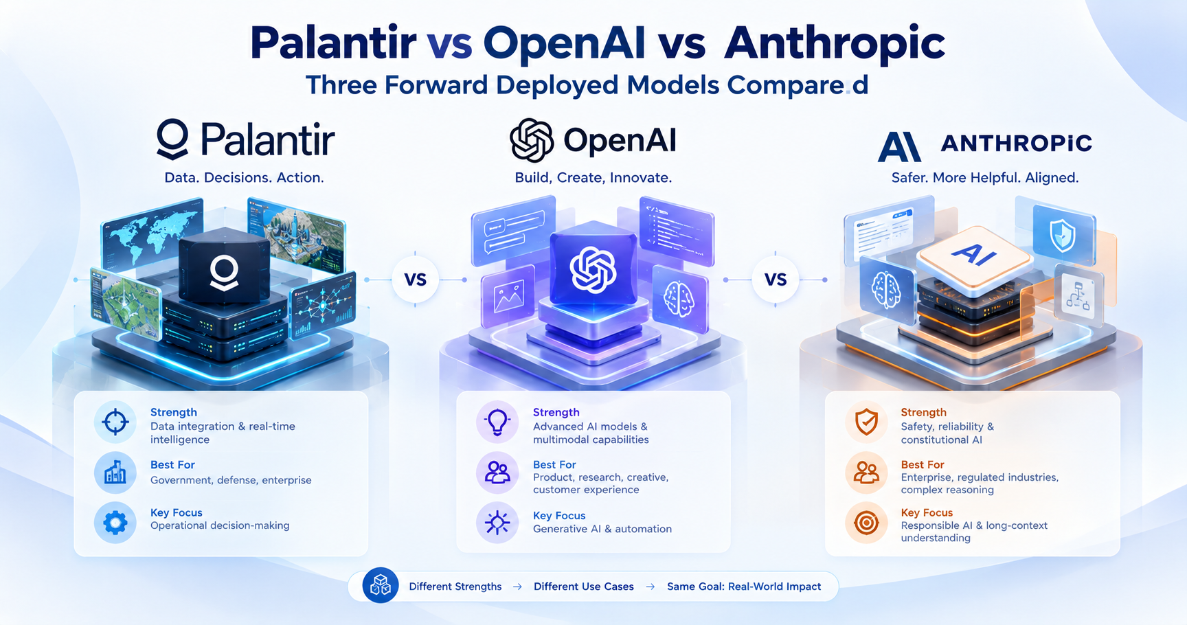 Palantir vs OpenAI vs Anthropic