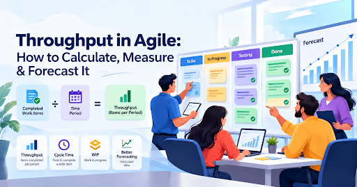 Throughput in Agile: How to Calculate, Measure & Forecast It